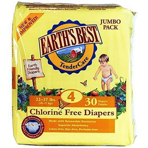 earth s best tendercare diapers